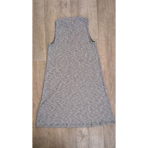 MADEWELL Tank Dress Womens XXS Gray Mock Neck Sleeveless Stretch - Picture 2 of 7